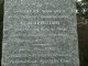 132 Soldiers Cemetery Featherston A close up of the memorial engraved on the obelisk