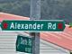 196 Alexander Road Trentham new street sign 2019