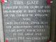 211 St Johns Lych Gate Upper Hutt memorial stone