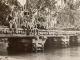 NZ Engineers at improvised bridge built across the Saveke River on Mono Island