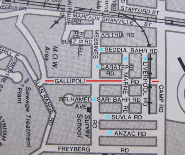 001 Gallipoli Road Upper Hutt Map old