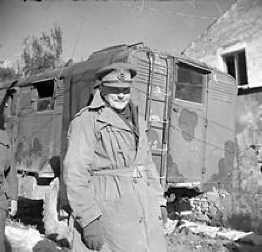 008 Freyberg St Masterton Freyberg at Cassino Italy January 1944