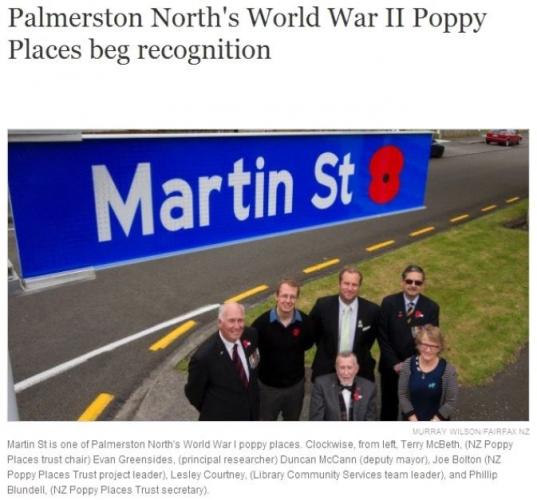 032 Martin St Palmerston North Commemoration photo 1