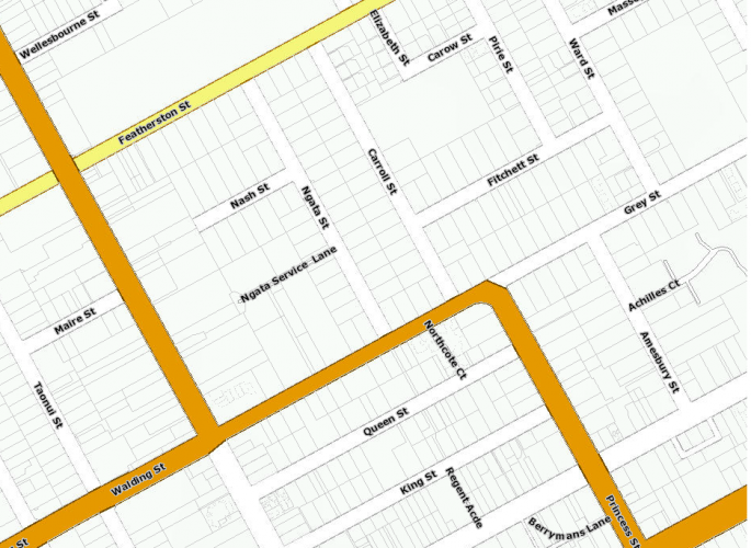036 Carroll Street Palmerston North Plan of Carroll Street