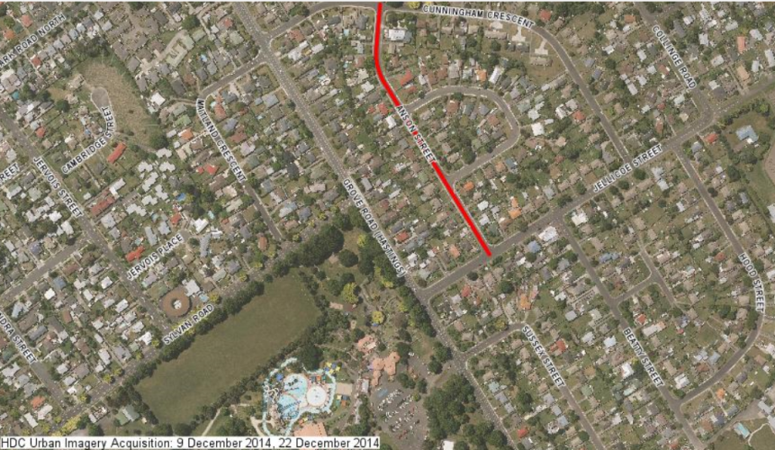 058 Anson St Hastings From Hastings District Council GIS system imagery 2015