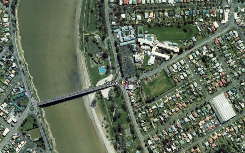 073 ANZAC Parade Whanganui Aerial view 