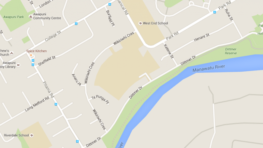 090 Wikiriwhi Cres Palmerston North Location Map