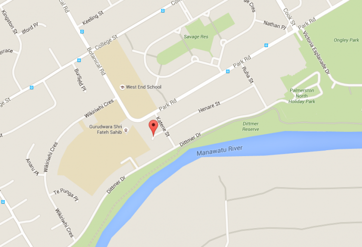 096 Huata Street Palmerston North Location Map