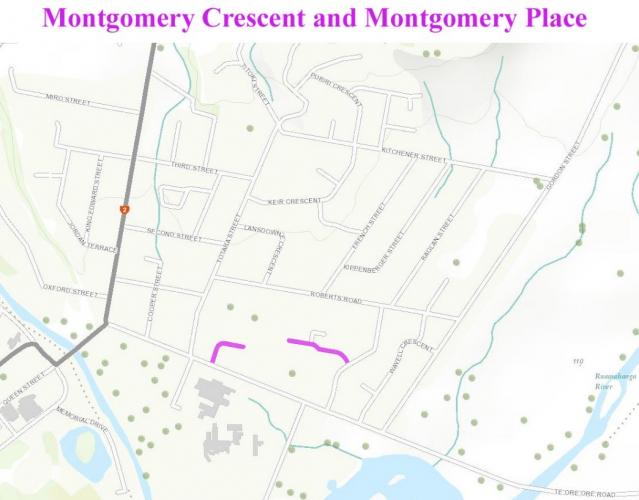 103 Montgomery Crescent Masterton Location Map