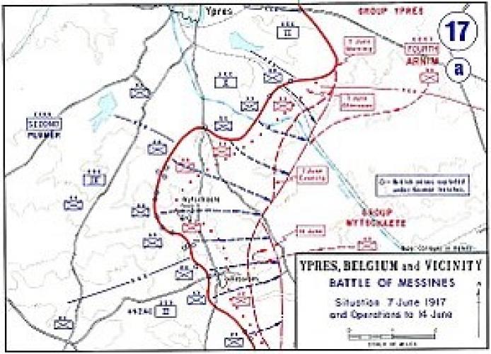 111 Messines Way Featherston Battle Map Messines