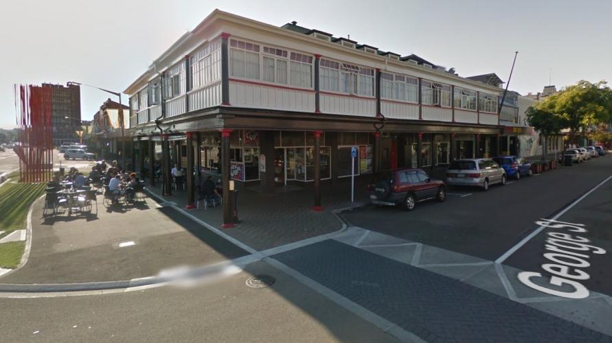 119 ANZAC Club Palmerston North Street view from corner of Cuba and George Streets