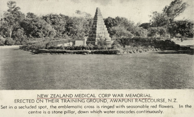 120 Awapuni Memorial Palmerston North Medical Corp War memorial