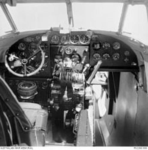 129 Hudson Ave Upper Hutt Lockheed Hudson cockpit