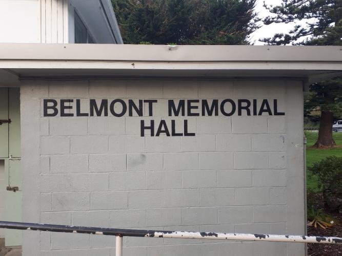 143 War Memorial Hall Belmont Lower Hutt front view