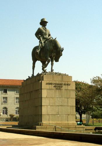 149 Pretoria Street Lower Hutt Statue of Andries Pretorius
