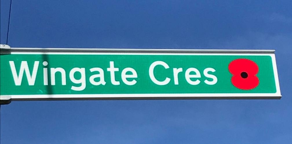 153 Wingate Crescent Lower Hutt new street sign 2018