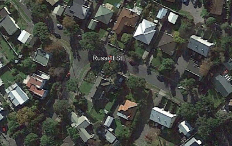168 Russell St Waterloo Lower Hutt aerial view 2018