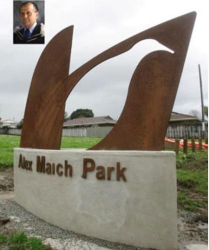 174 Maich Road Manurewa Park sign