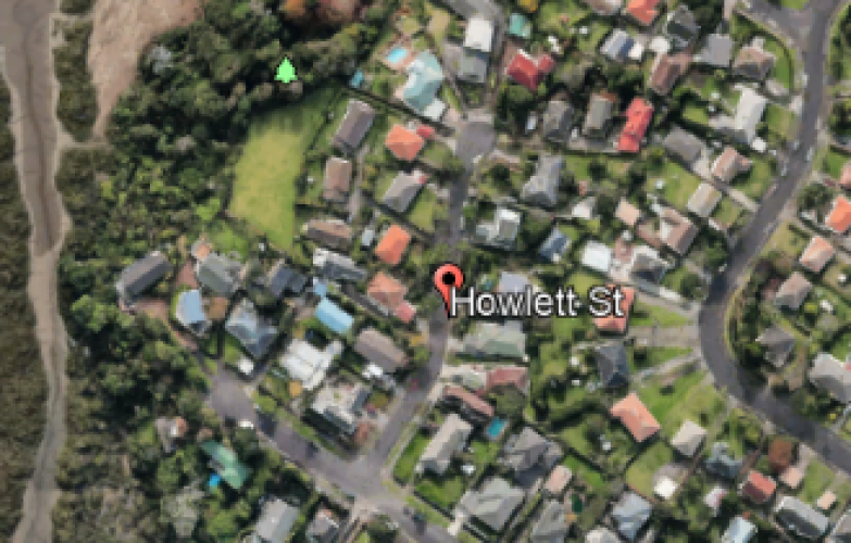 178 Howlett Street Auckland aerial view 2019