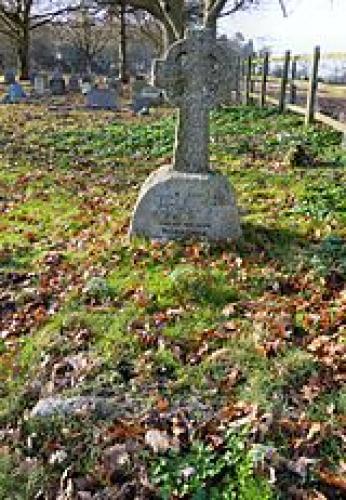 185 Halsey Road Manurewa Halseys grave in the churchyard of St Leonards church in Old Warden