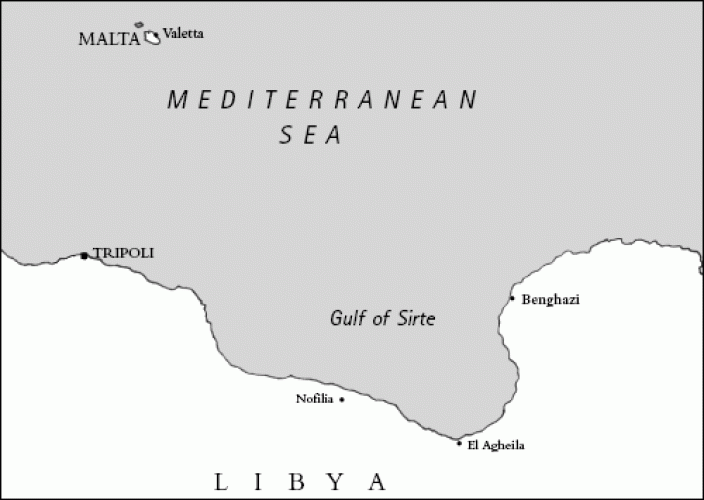 194 Tripoli St Onekawa Tunisia campaign map 1943