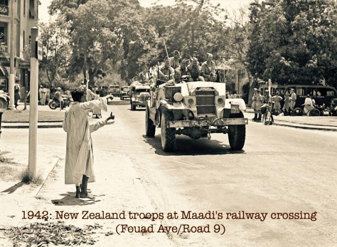 202 Maadi Place Silverstream Upper Hutt NZ convoy Maadi Camp 1942