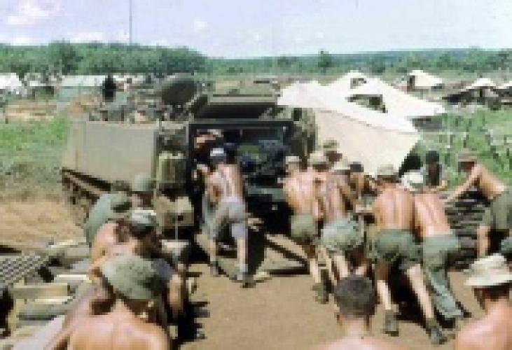 207 Weir Grove Silverstream Upper Hutt vietnam gunners loading an APC