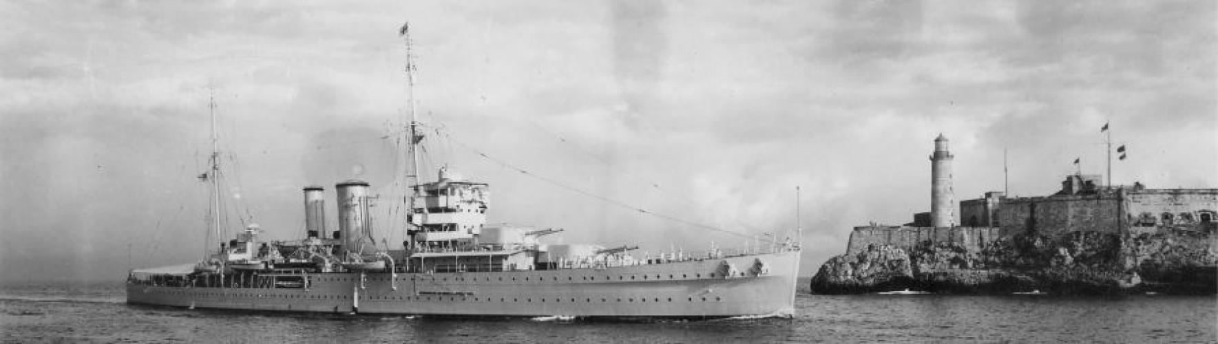 208 York Avenue Heretaunga Upper Hutt HMS York Havana harbour January 1938