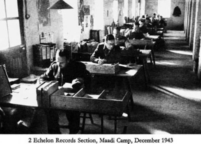 218 Maadi Road Napier Records Office 1943 Maadi