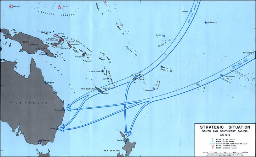 219 Henderson Cres Napier The strategic position of the Solomon Islands