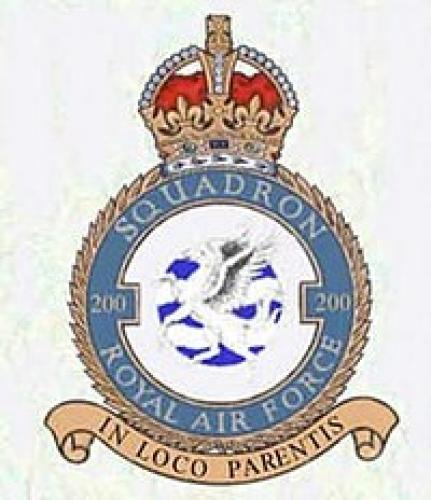 232 Trigg Crescent Napier 200 Squadron RAF crest.