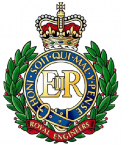 262 Jervios Rd LMC Palm Nth Cap badge of the Royal Engineers