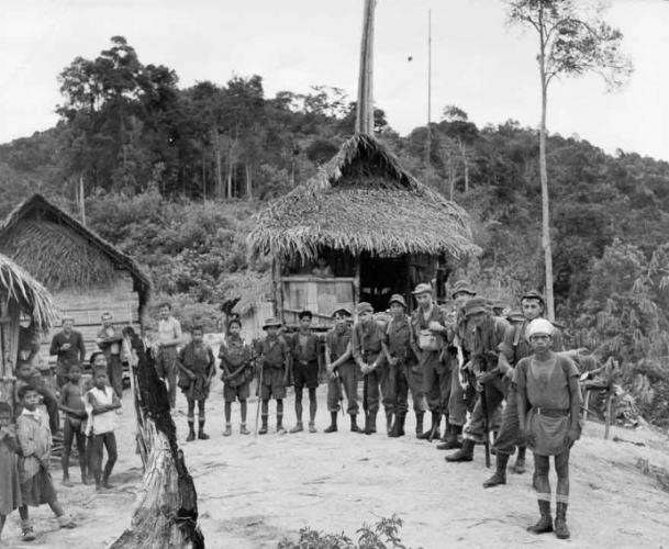 267 Malacca Gr LMC Palmerston Nth 1 Bn soldiers Malaya 1958
