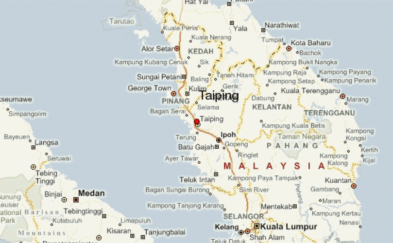 278 Taiping Tce LMC Palm Nth location map Taiping