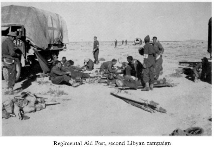 280 Tobruk St LMC Palmerston Nth Regimental Aid Post 21st Bn Libyian Campaign