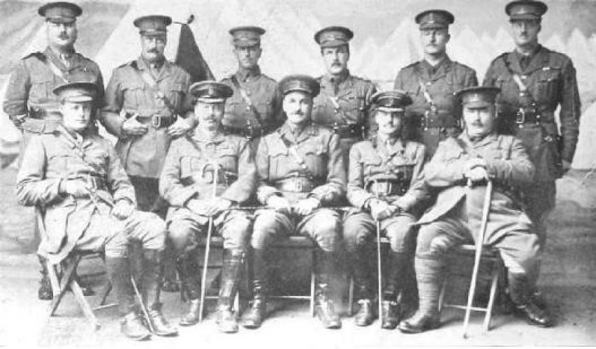 292 Potter Pde TMC Upper Hutt Camp HQ Staff 1915