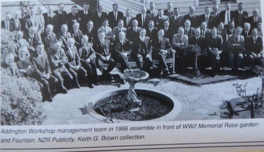 315 Memorial Rose Garden Christchurch Wksp managment team 1966