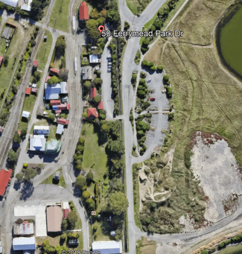 315 Memorial Rose Garden Christchurch aerial view 2020