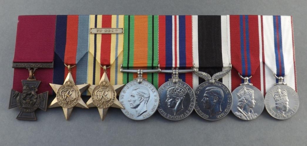 318 Keith Elliott Street Feilding Elliotts medals at the National Army Museum in Waiouru