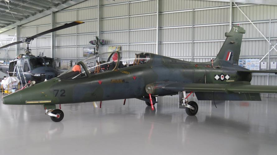 Aermacchi MB 339 trainer from the collection