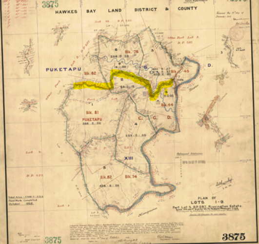Ballot Map Soldiers Settlement Road Rissington2