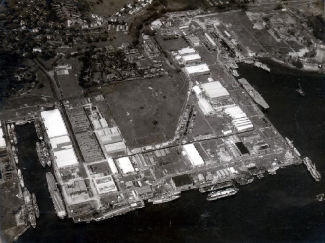 HM Naval Base c1962